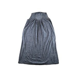 45Rpm 45R Dress Size OS Indigo Dye OX Sleeveless‎ Denim Chambray Made Japan NWT